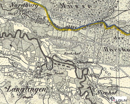 Historische Karte Langlingen