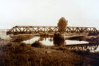 Neubau der Allerbrücke 1931. Die fertige Brücke