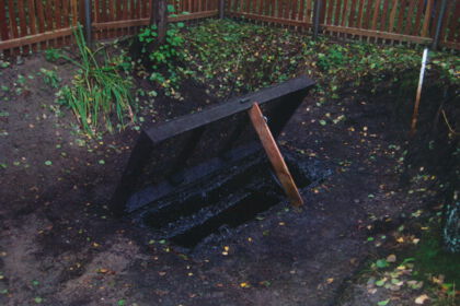 Die freigelegte Teerkuhle im Jahr 2013, Hänigsen