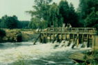 Langlinger Allerwehr nach dem Bruch 1970